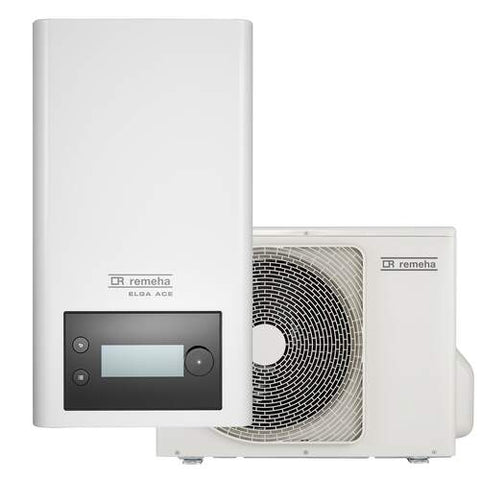 REMEHA ELGA ACE 6 KW HYBRIDE-WARMTEPOMP